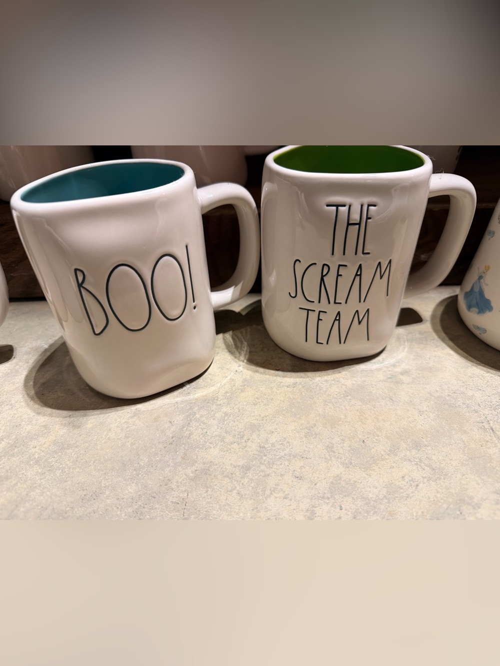Rae Dunn Monsters, Inc mug set